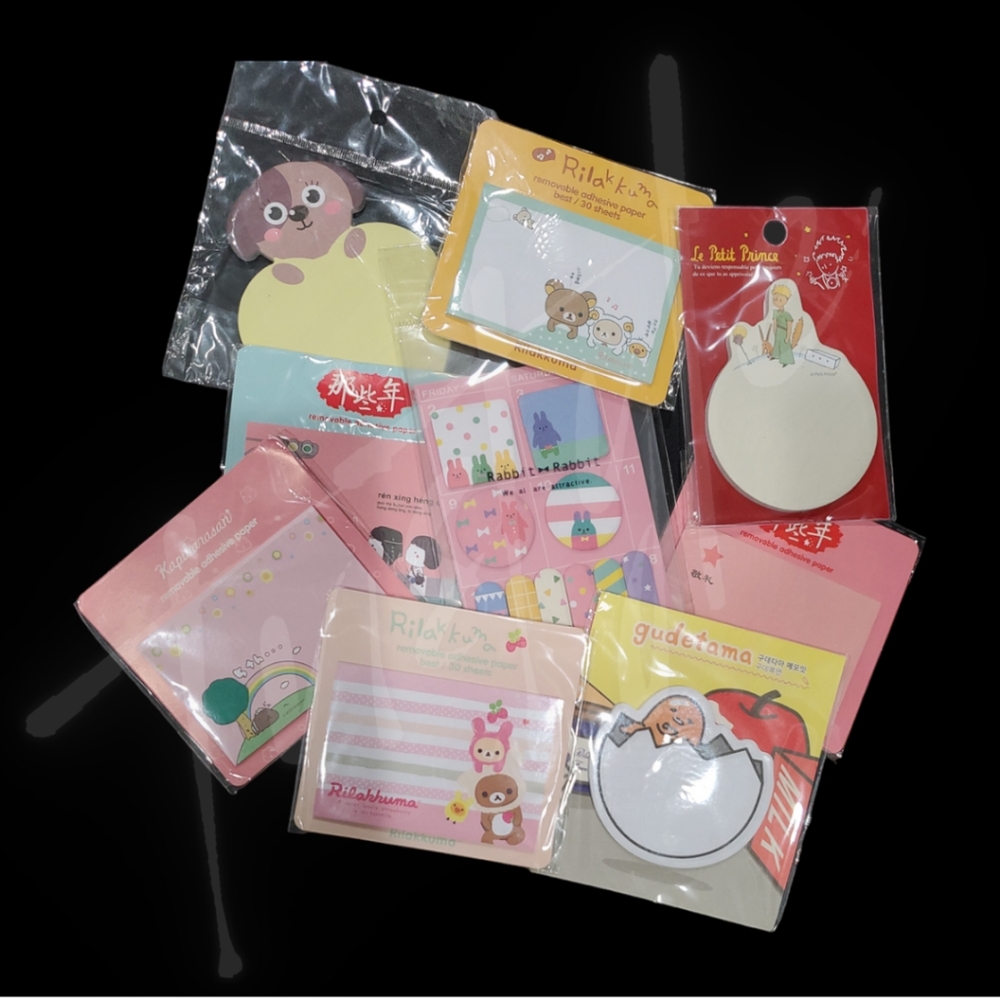 3/$25 Cute Sticky Notes Bundle
